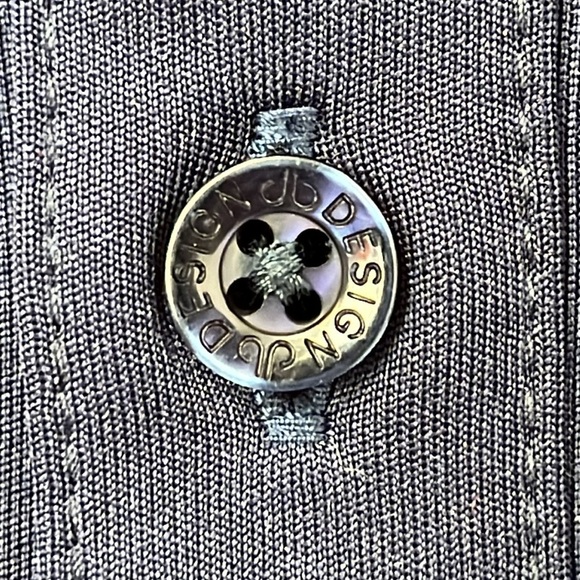 Druh Polo Golf Shirt Mens Size Large Navy Blue - Picture 6 of 13